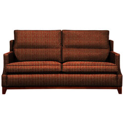 Duresta Barnes Medium Sofa Polka Burnt Orange